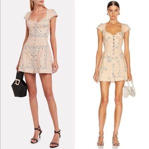 MIAOU REVOLVE Gigi Beidge Banana Print Paisley Dress